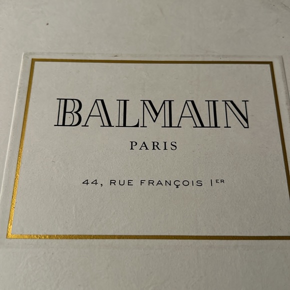 BALMAIN PARIS COMBAT BOOTS - Picture 6 of 6